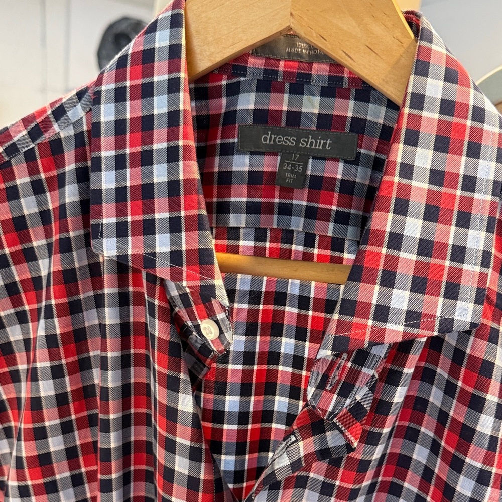 Red and Blue Plaid